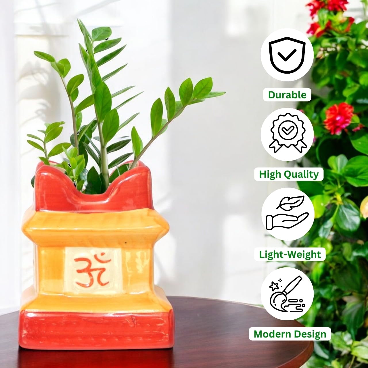 Tulsi Ceramic Plant Pots