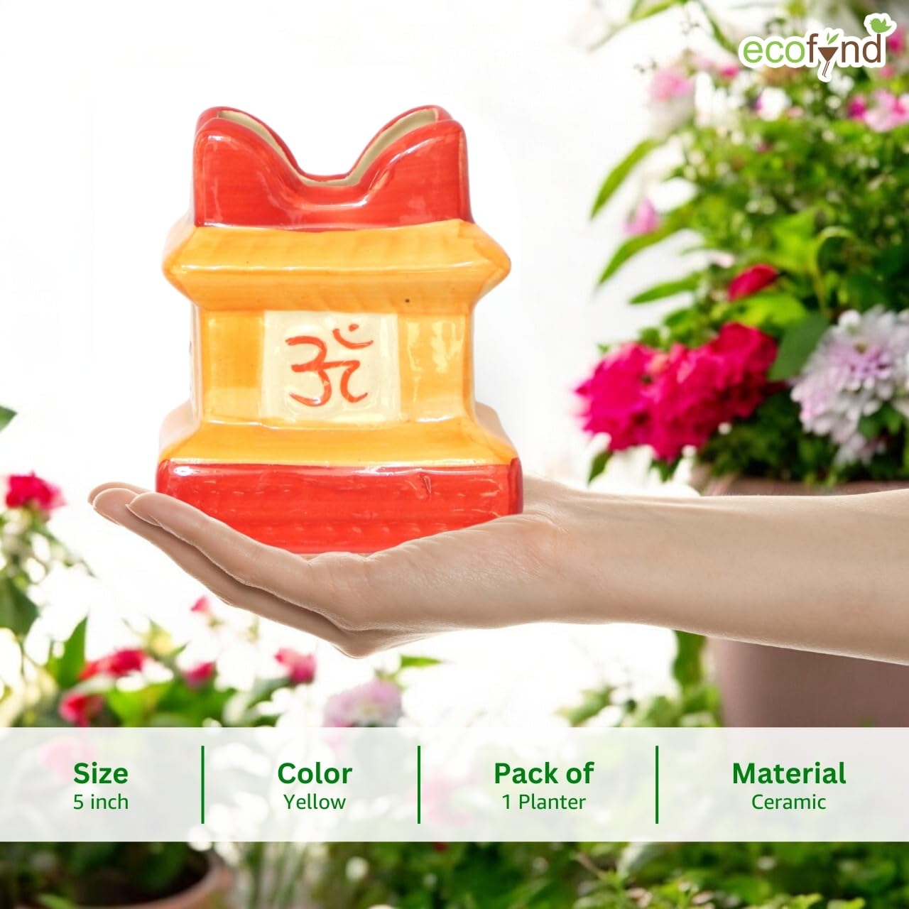 Tulsi Ceramic Plant Pots