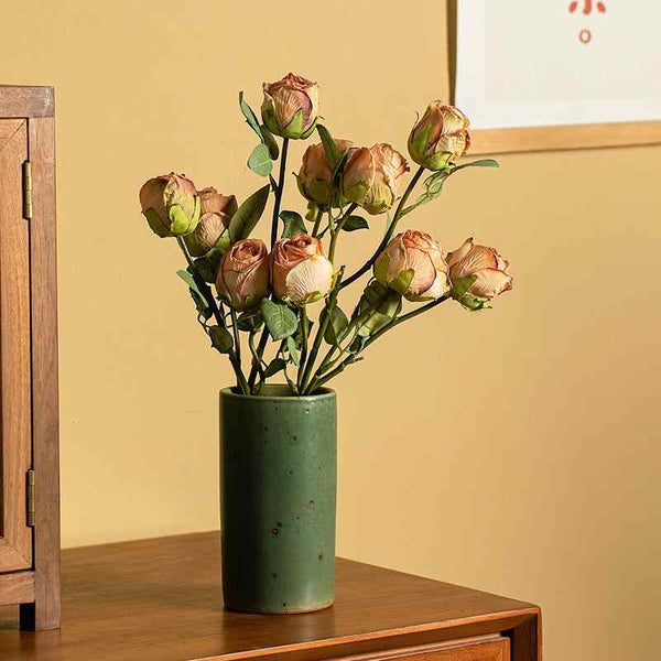 Retro Stoneware Handmade Ceramic Vase